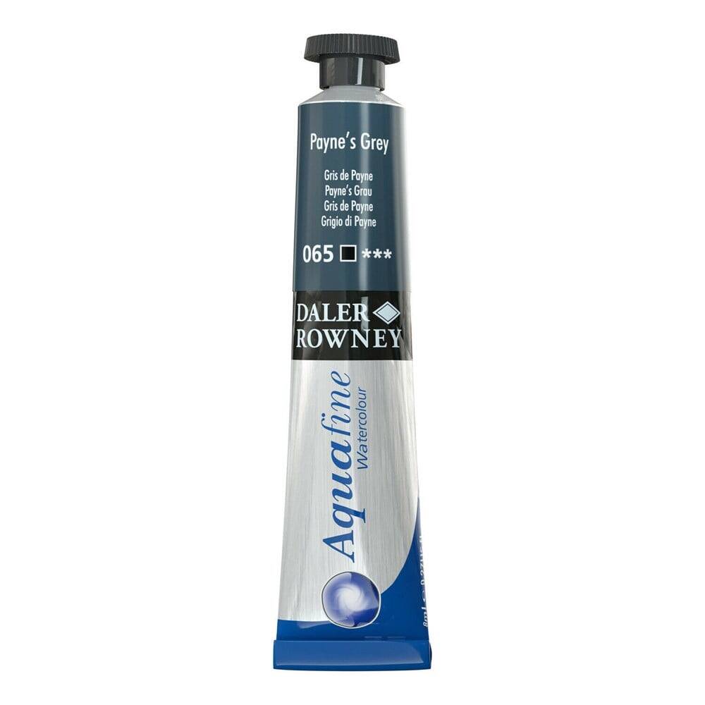 Daler Rowney Aquafine Watercolour 8ml Tube 065 Payne's Gray