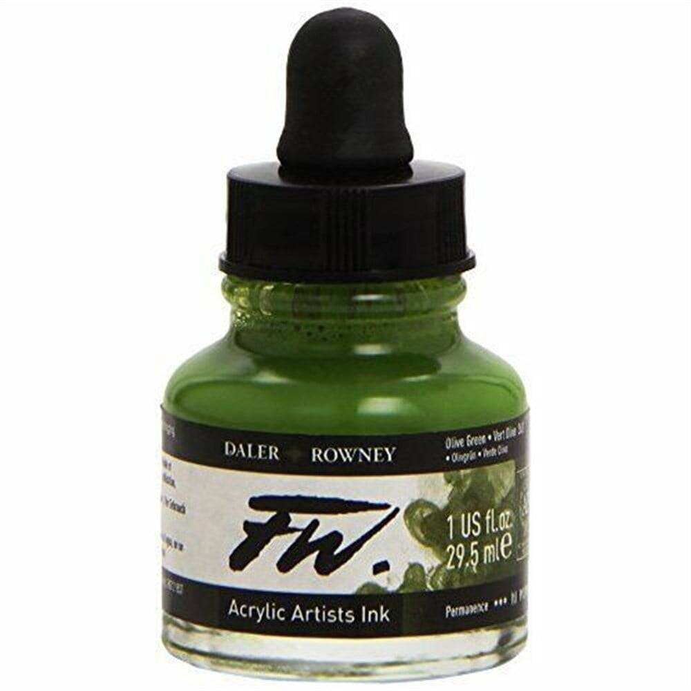 Daler Rowney Fw Ink 29,5ml Olıve Green