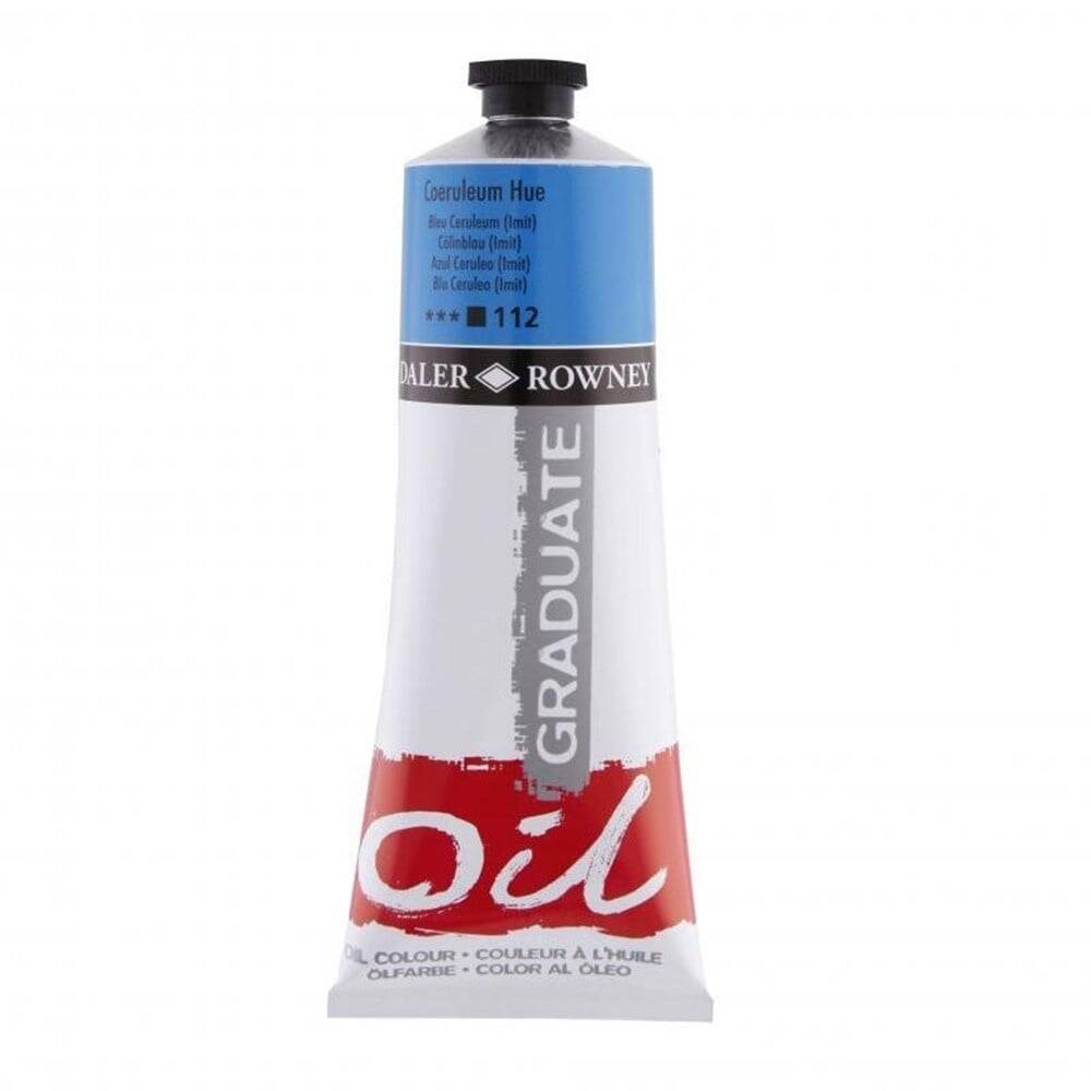 Daler Rowney Graduate Yağlı Boya 200 ml 112 Coeruleum Hue