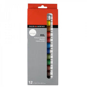 Daler-Rowney Simply Oil Colour Set 12 Colours x 12 ml.