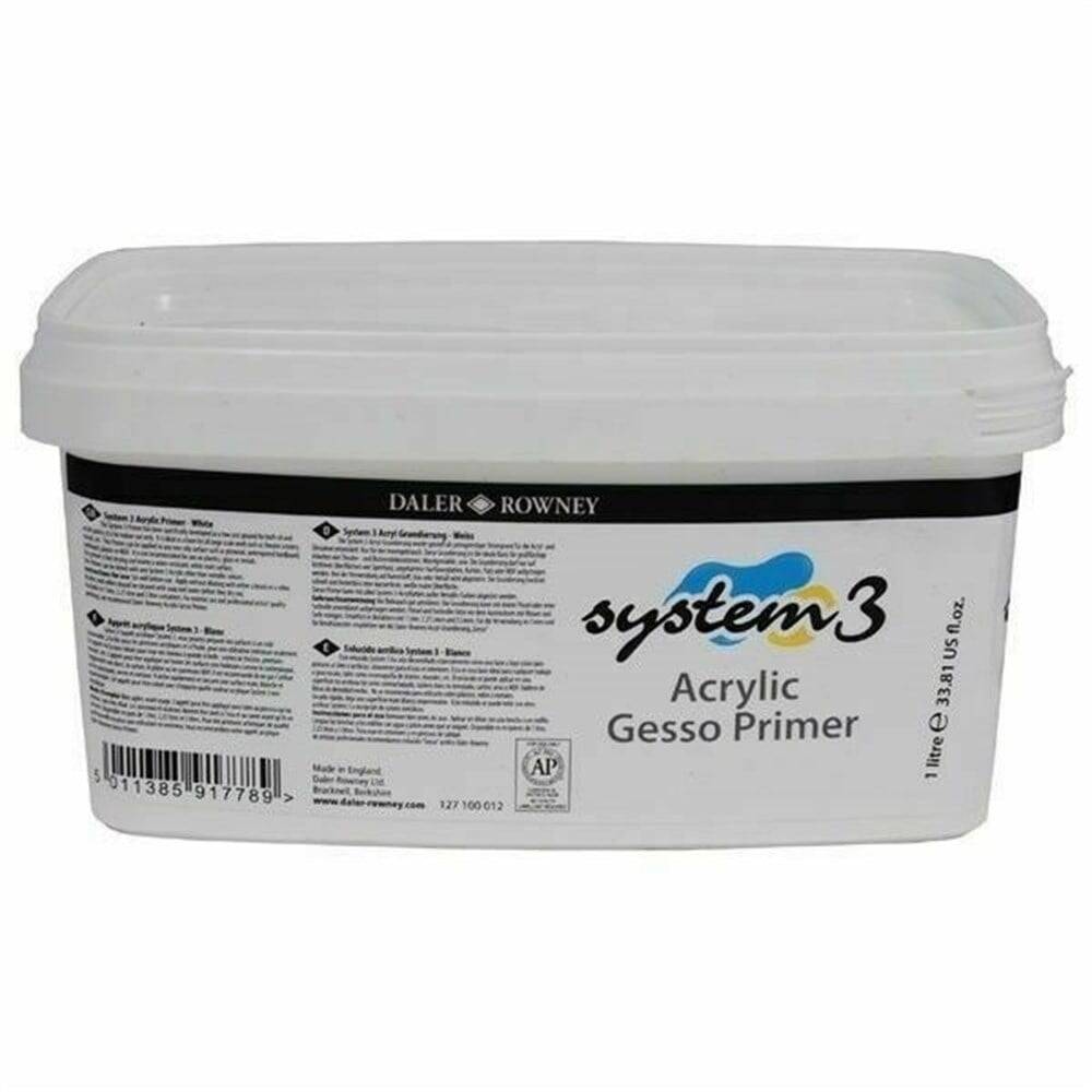 Daler Rowney System 3 Oil Painting Primer 1 Litre