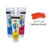 Daler Rowney System 3 Original Akrilik Boya 150 ml Cadmium Scarlet Hue