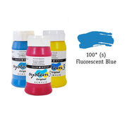 Daler Rowney System 3 Original Acrylic Paint 500 ml Fluoro Blue
