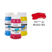 Daler Rowney System 3 Original Akrilik Boya 500 ml Metallic Red