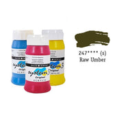 Daler Rowney System 3 Original Akrilik Boya 500 ml Raw Umber