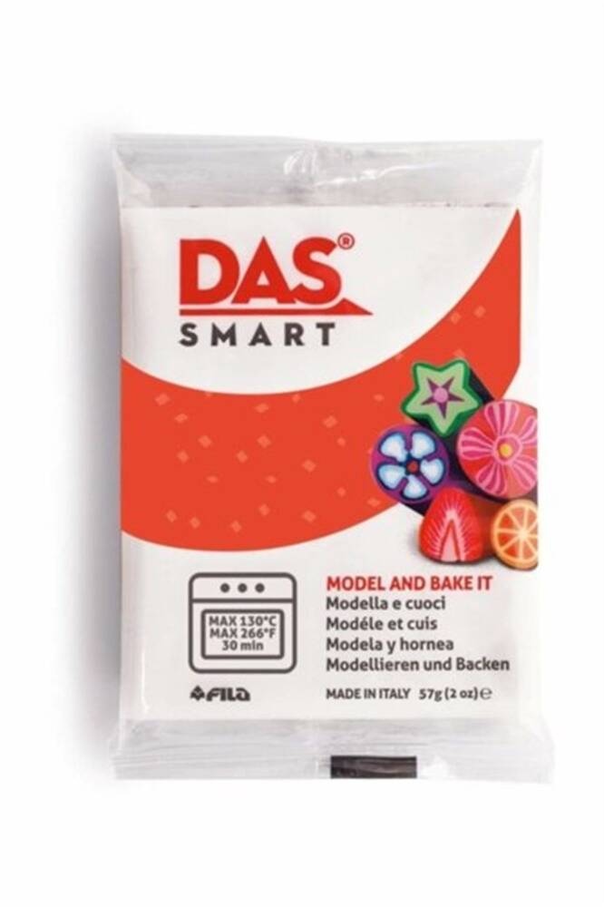 Das Smart Polymer Clay Red Glitter 57 gr