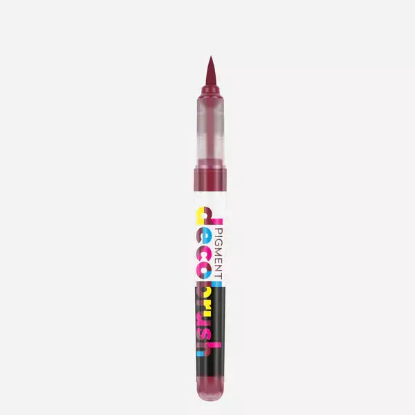 Decobrush Pigment Marker Burgundy