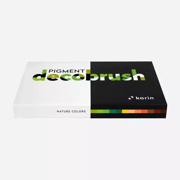 Decobrush Pigment Set 12 Nature Colors