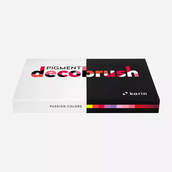 Decobrush Pigment Set 12 Passion Colors