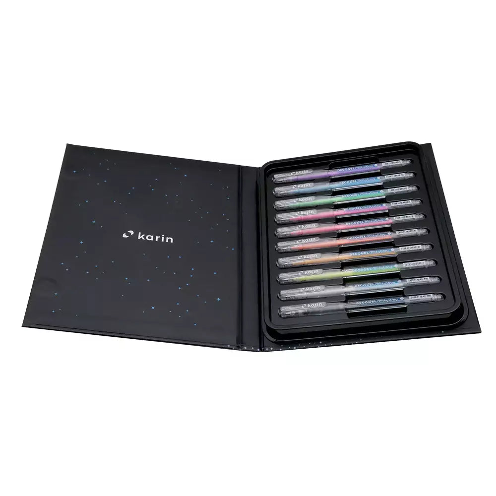 Decogel Milkway 10 Gel Pens Set