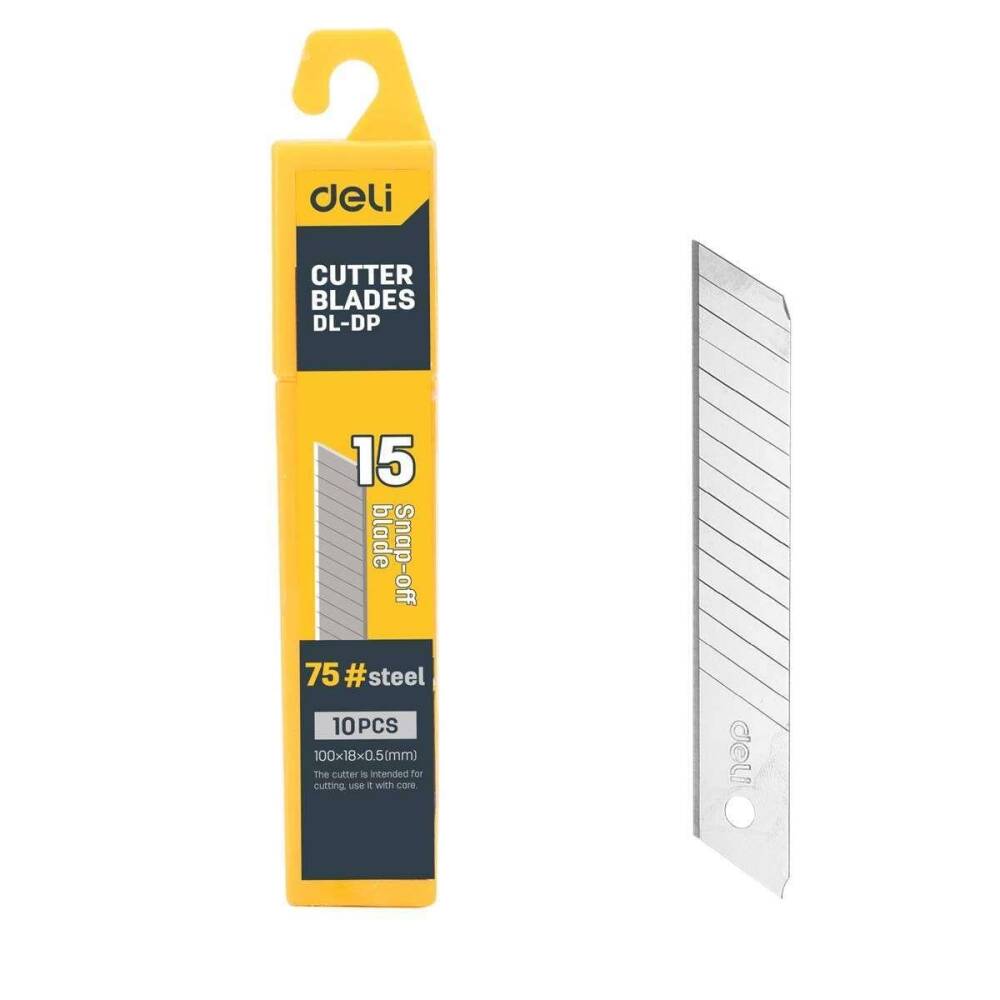 Deli Wide Utility Knife Spare 18 mm 10 DL-DP