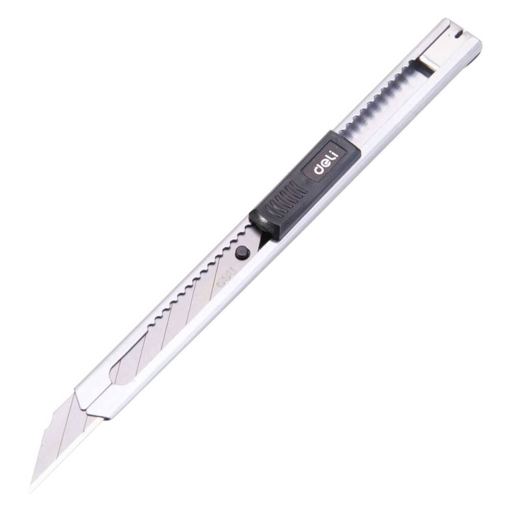 Deli Maket Bıçağı 30 Derece Eğimli 9mm Metal N:2034