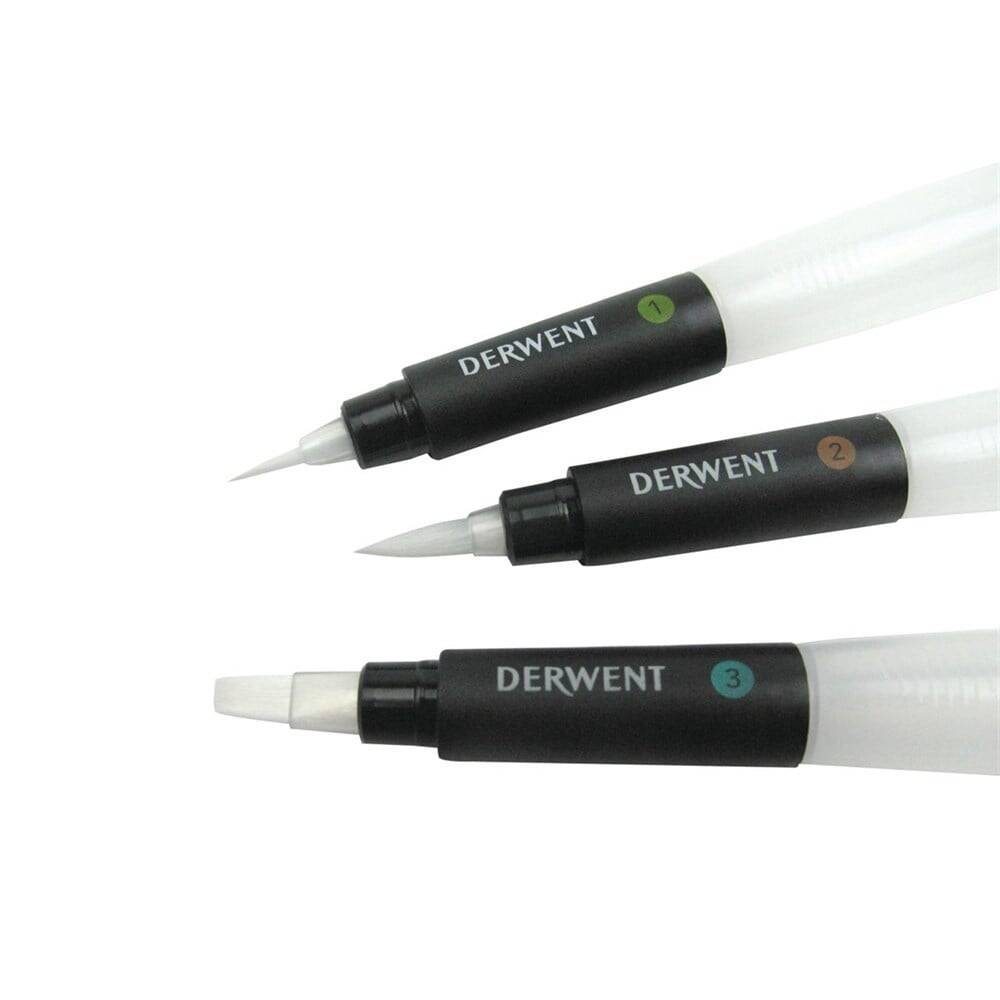 Derwent Chisel Tip Waterbrush (3 Numara)