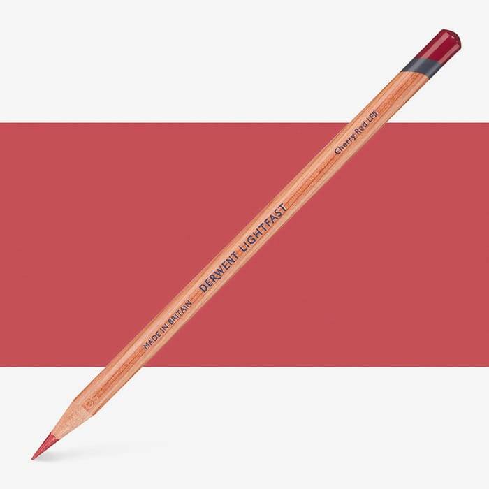 Derwent Lightfast Kuru Boya Kalemi Cherry Red