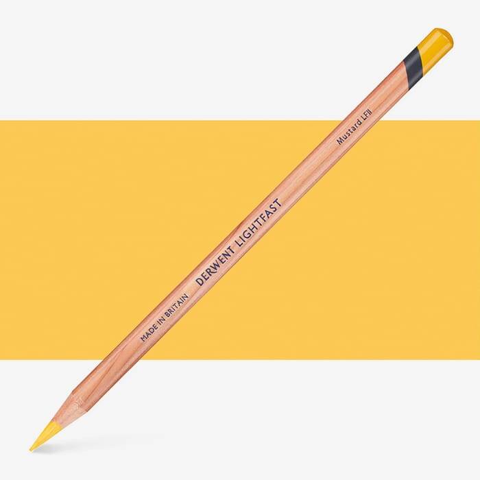 Derwent Lightfast Kuru Boya Kalemi Mustard