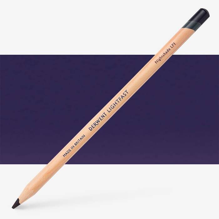 Derwent Lightfast Kuru Boya Kalemi Night Shade