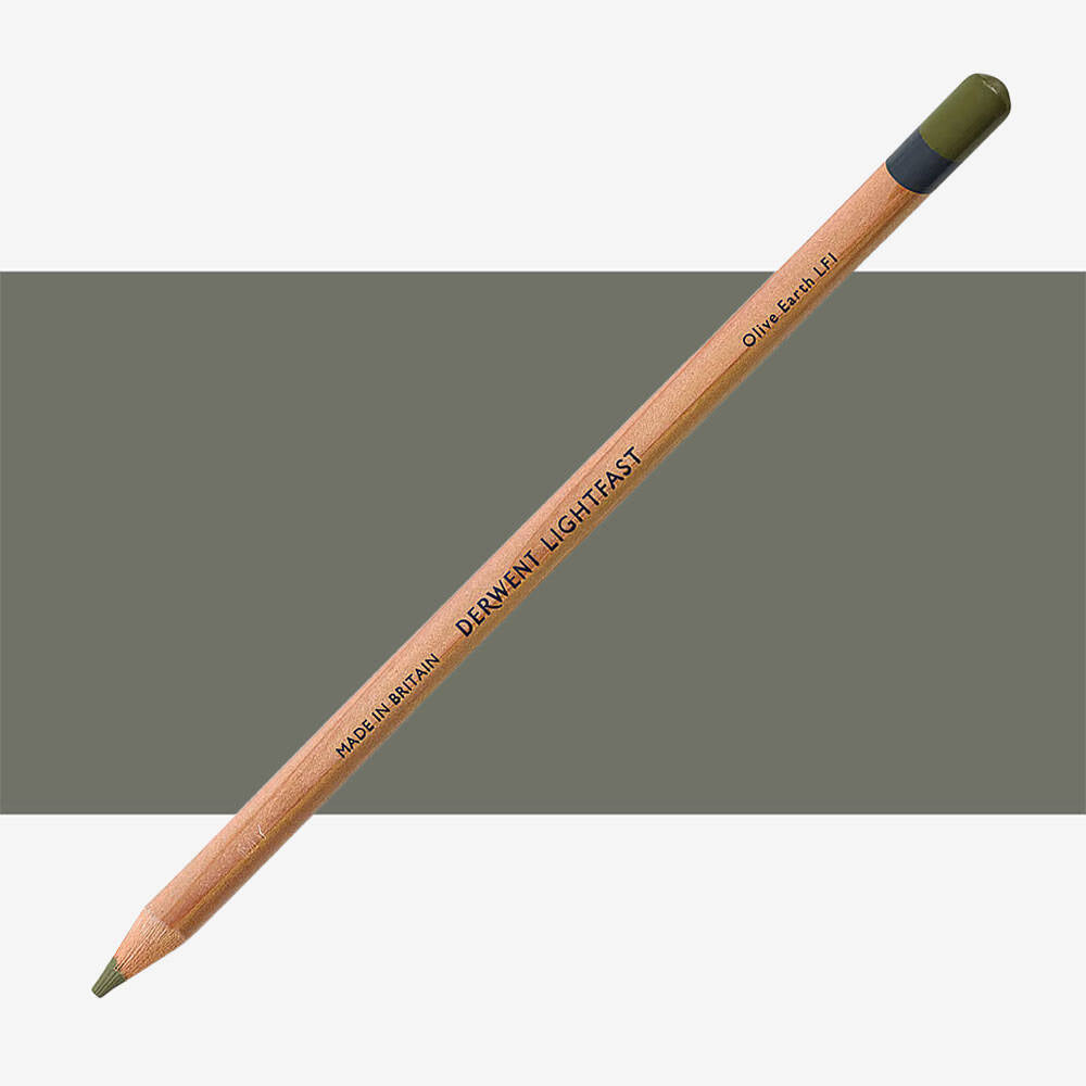 Derwent Lightfast Kuru Boya Kalemi Olive Earth