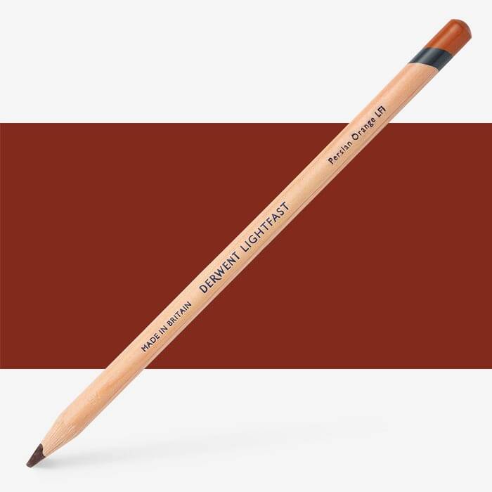 Derwent Lightfast Coloured Pencil Persian Orange