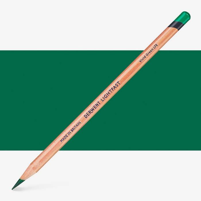 Derwent Lightfast Kuru Boya Kalemi Vivid Green
