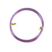 Dytac Aluminum Wire Round 1mm x 4mt Purple