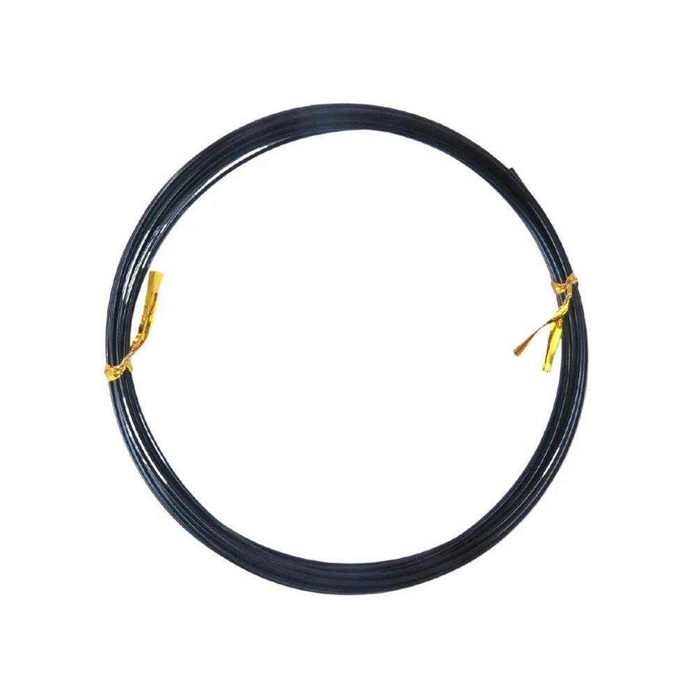 Dytac Aluminum Wire Round 1mm x 4mt Black