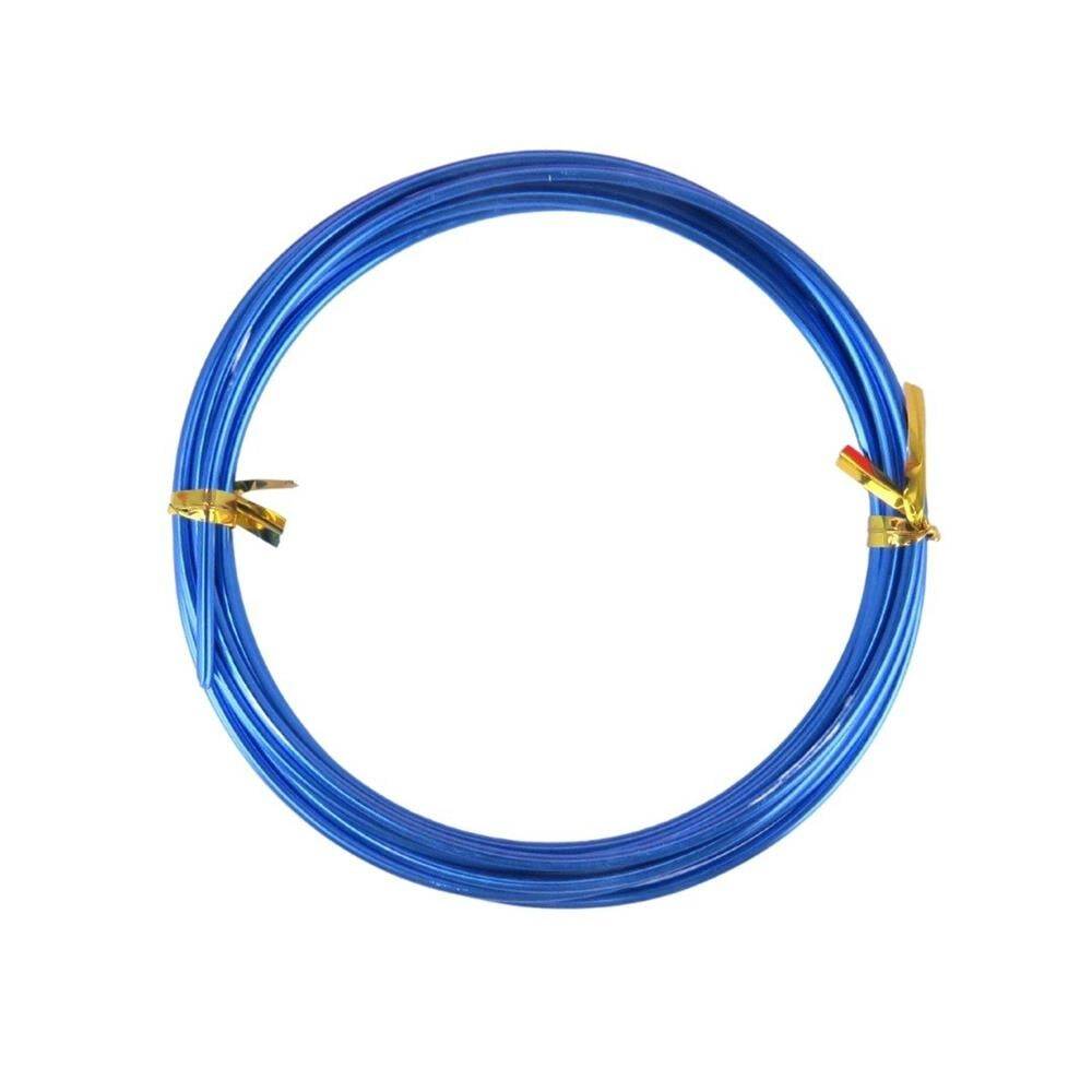 Dytac Aluminum Wire Round 2mm x 2mt Blue