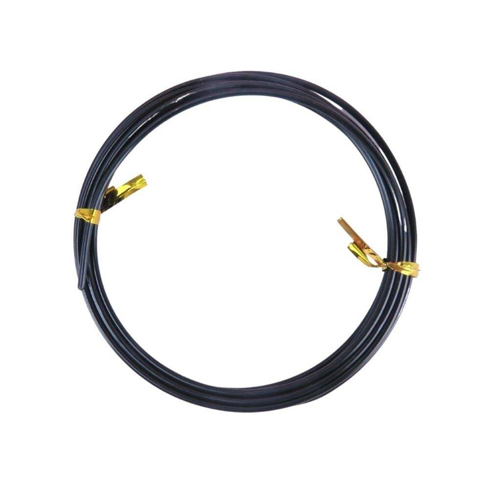 Dytac Aluminum Wire Round 2mm x 2mt Black
