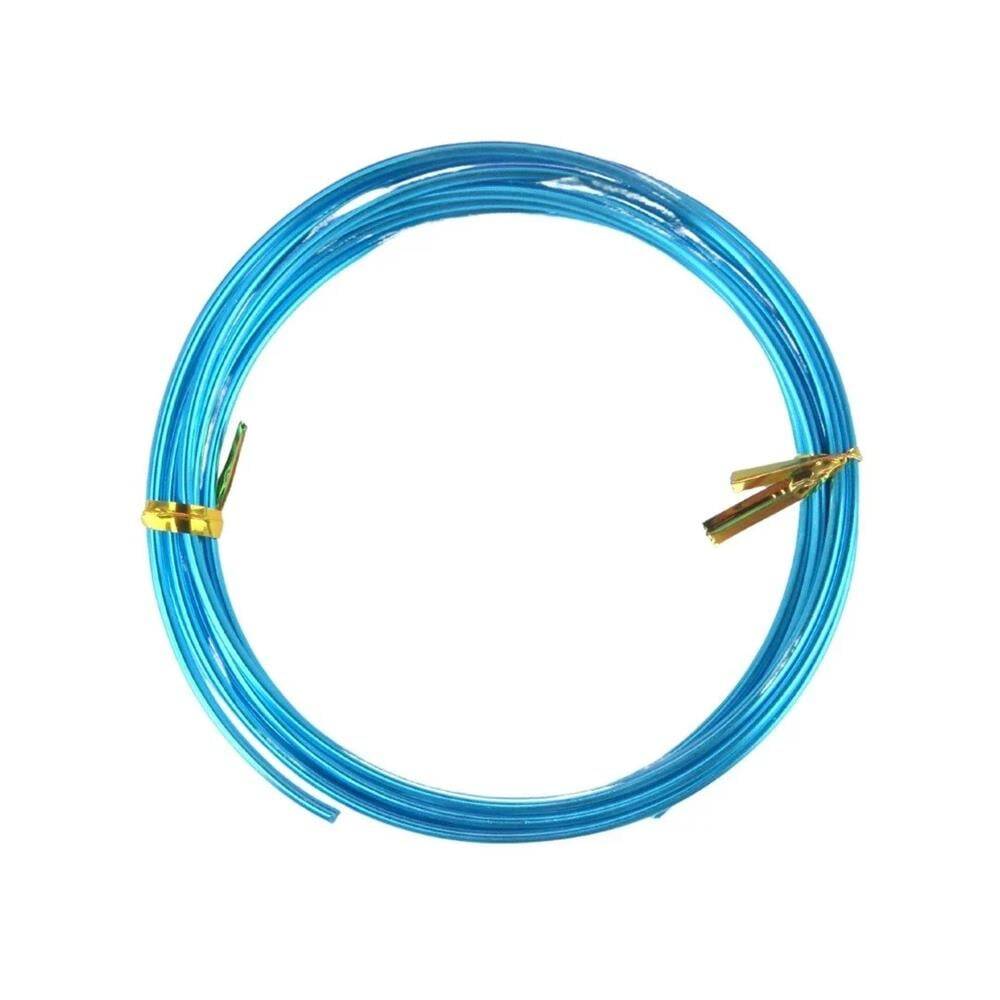 Dytac Aluminum Wire Round 2mm x 2mt Turquoise