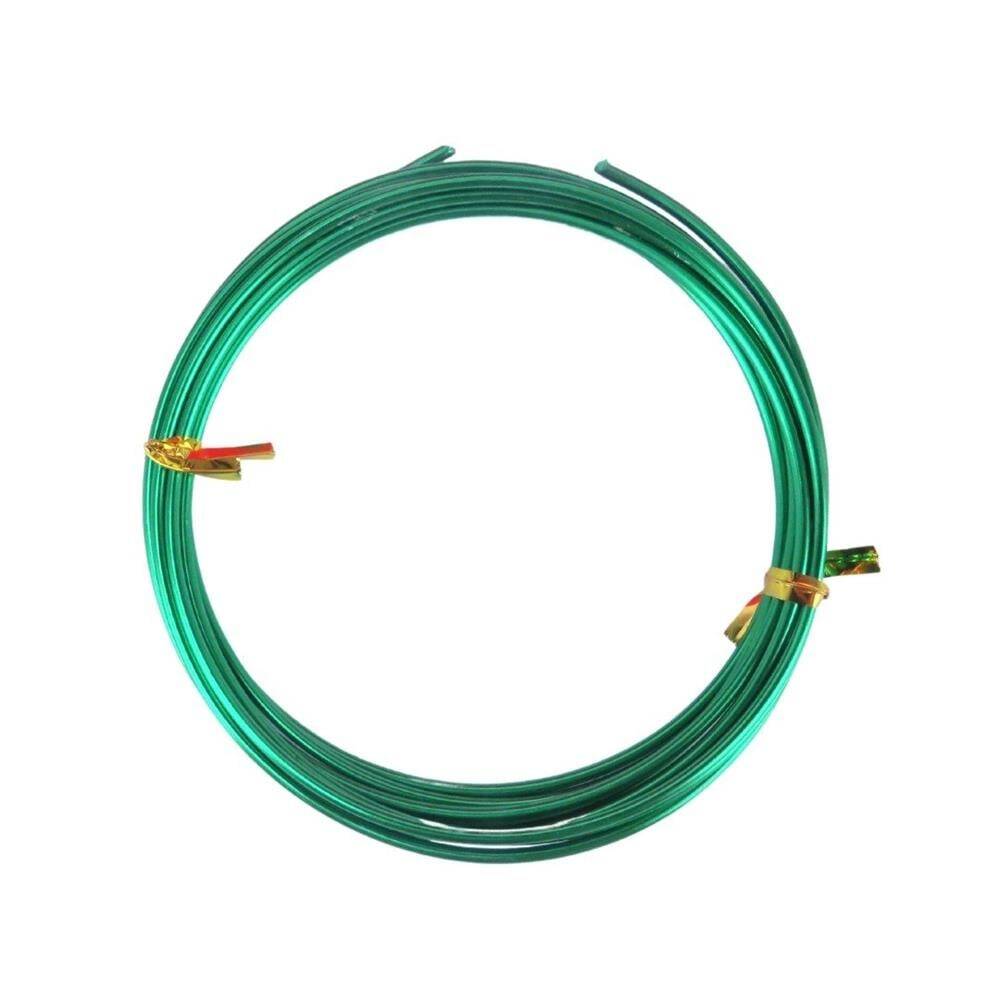 Dytac Aluminum Wire Round 2mm x 2mt Green