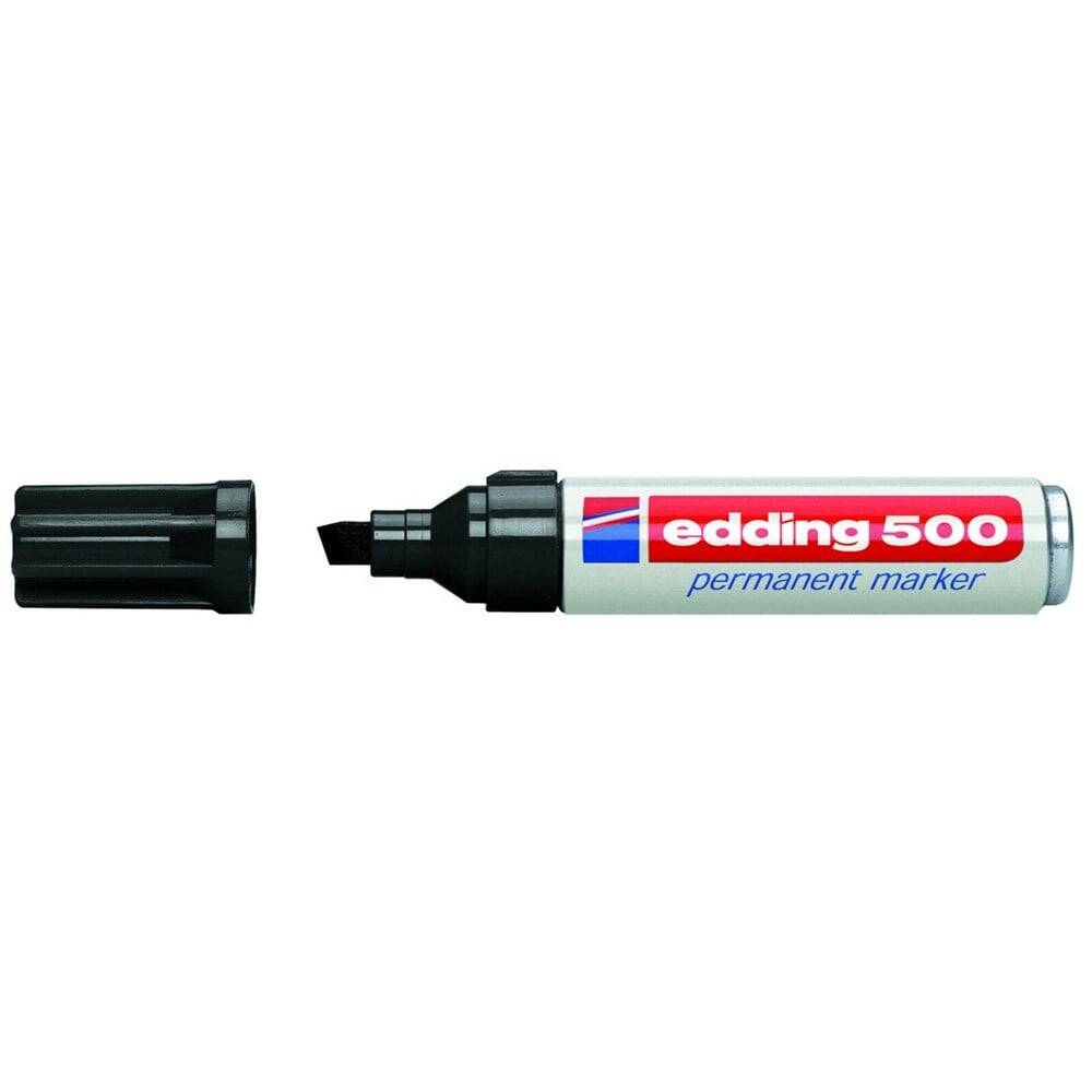 Edding 500 Permanent Marker Pen Black