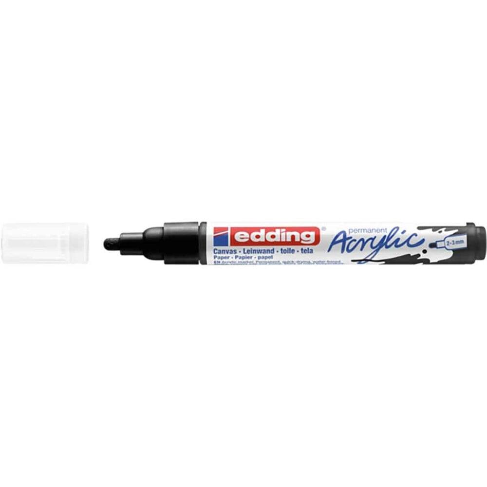Edding 5100 Permanent Acrylic Marker Black