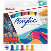 Edding Acrylic Marker Thick Tip 5-Piece Set Abstract E-5000