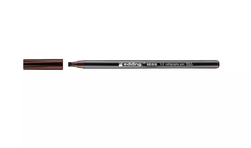 Edding Calligraphy Pen E-1255 5 mm Dark Brown