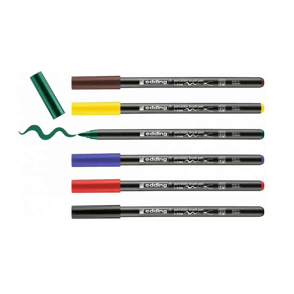 Edding Porcelain Pencil Set Standard Colors