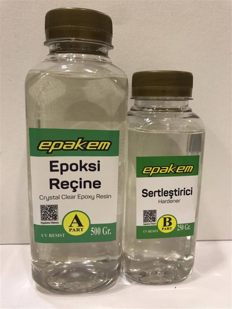 Epakem Epoxy Resin Transparent 750 Gr