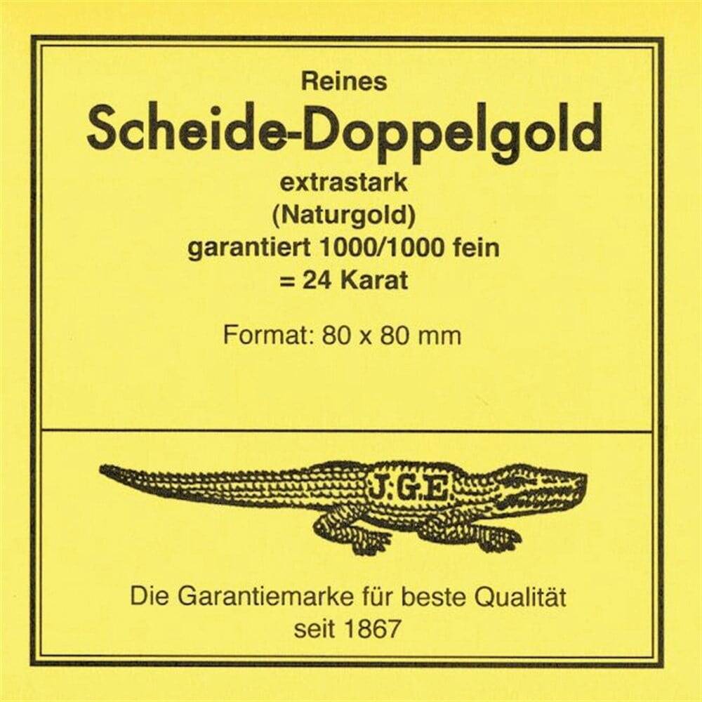 Eytzinger Reines Scheide Double Gold 24 Carat Yellow Natural Crushed (Shell) Gold