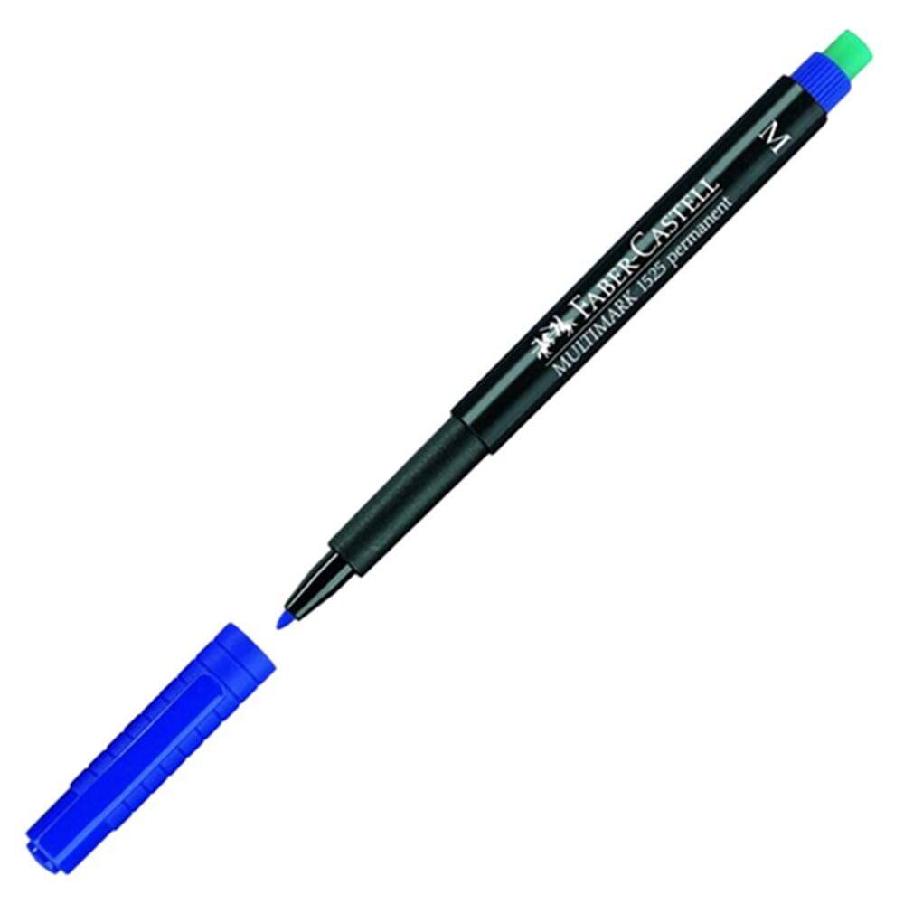 Faber Castell 1525 Acetate Pencil with Eraser M Tip - Blue