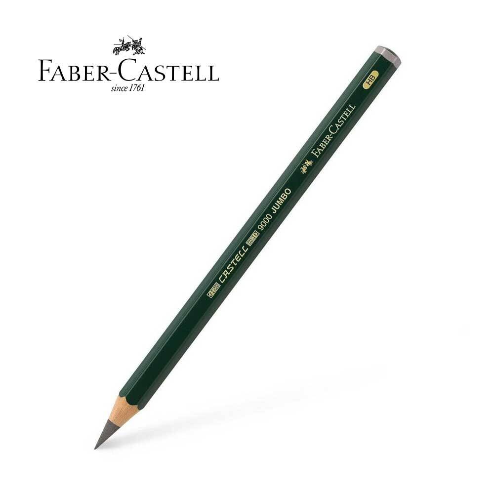 Faber Castell 9000 Dereceli Jumbo Kurşunkalem HB