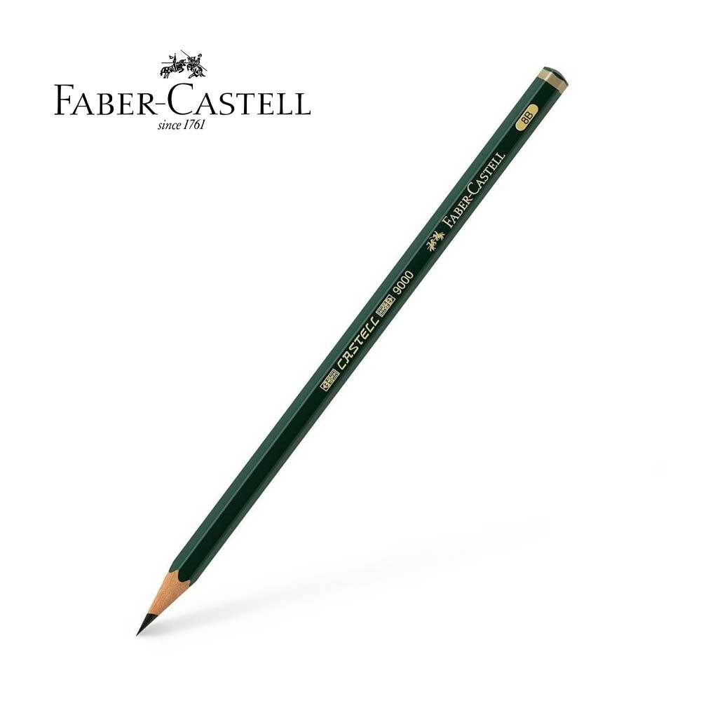 Faber Castell 9000 Graphite Pencil Dereceli Kurşun Kalem 8B