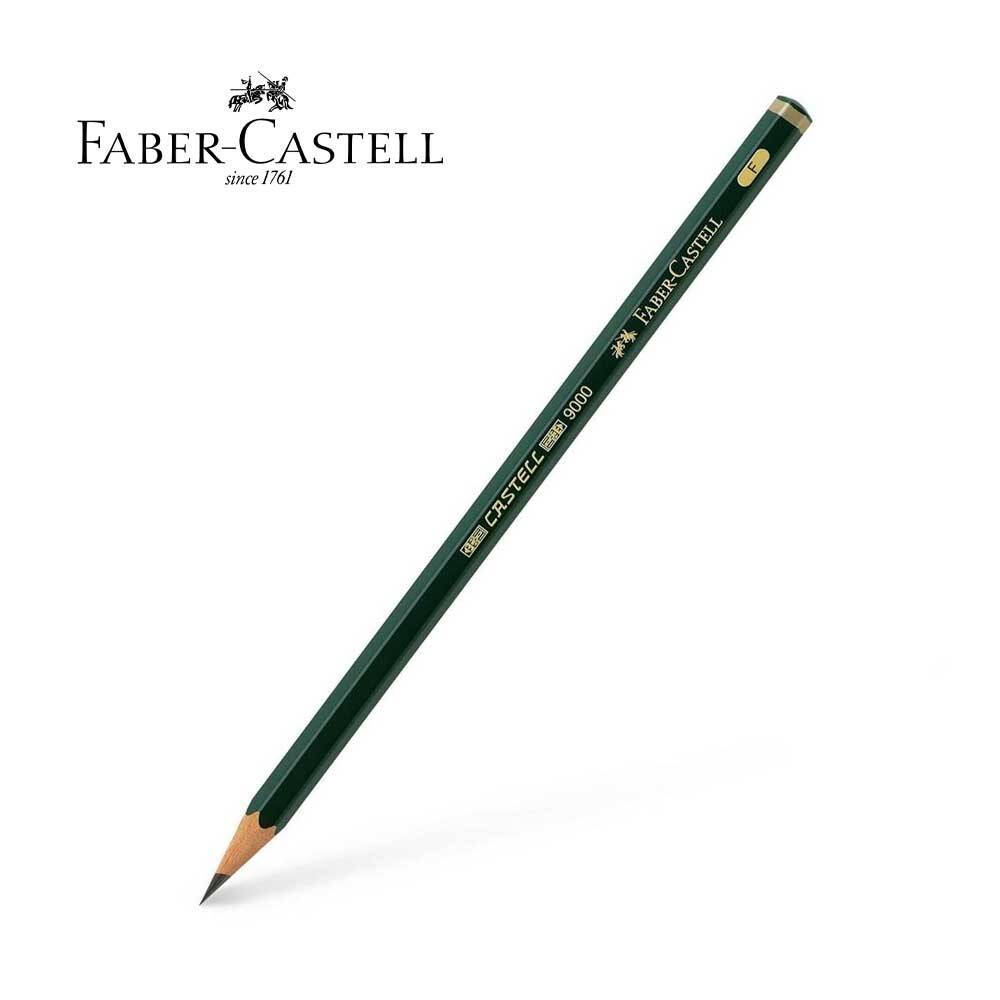 Faber Castell 9000 Graphite Pencil Dereceli Kurşun Kalem F