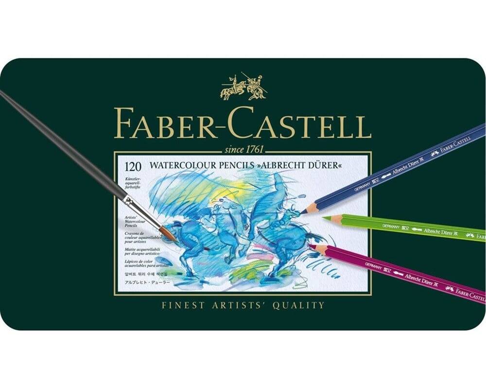 Faber Castell Albrecht Dürer Aquarell Boya Kalemi 120 Renk