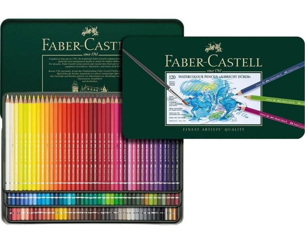 Faber Castell Albrecht Dürer Aquarell Boya Kalemi 120 Renk