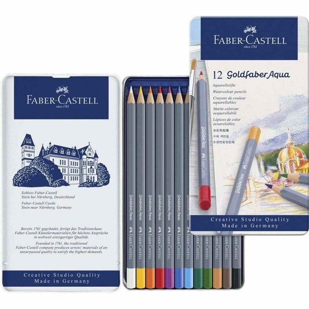Faber Castell Goldfaber Aqua Boya Kalemi 12'li