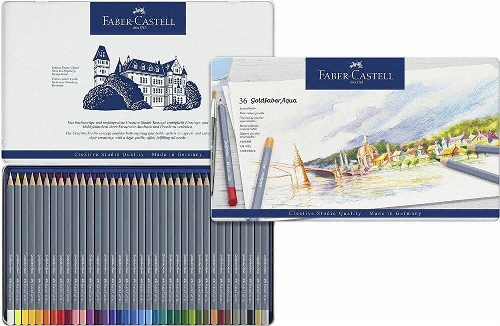 Faber Castell Goldfaber Aqua Boya Kalemi 36Lı