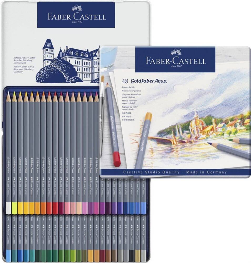 Faber Castell Goldfaber Aqua Boya Kalemi 48Li