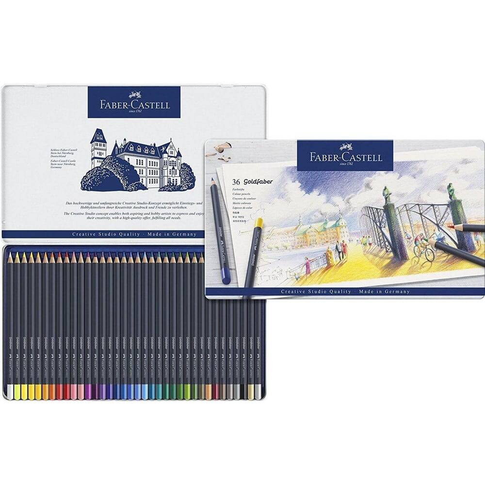Faber Castell Goldfaber Kuru Boya Kalemi 36 lı