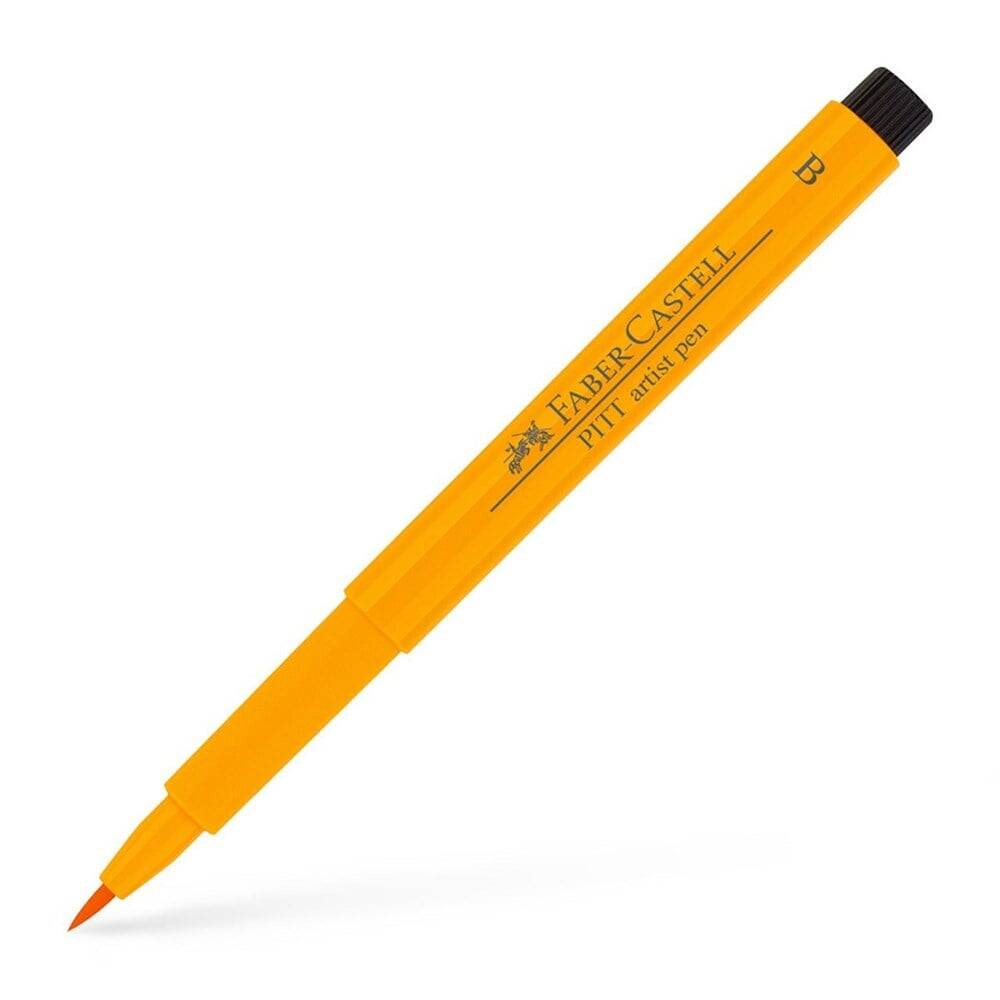 Faber Castell Pitt Artist Pen 109 Chrome Yellow Dark