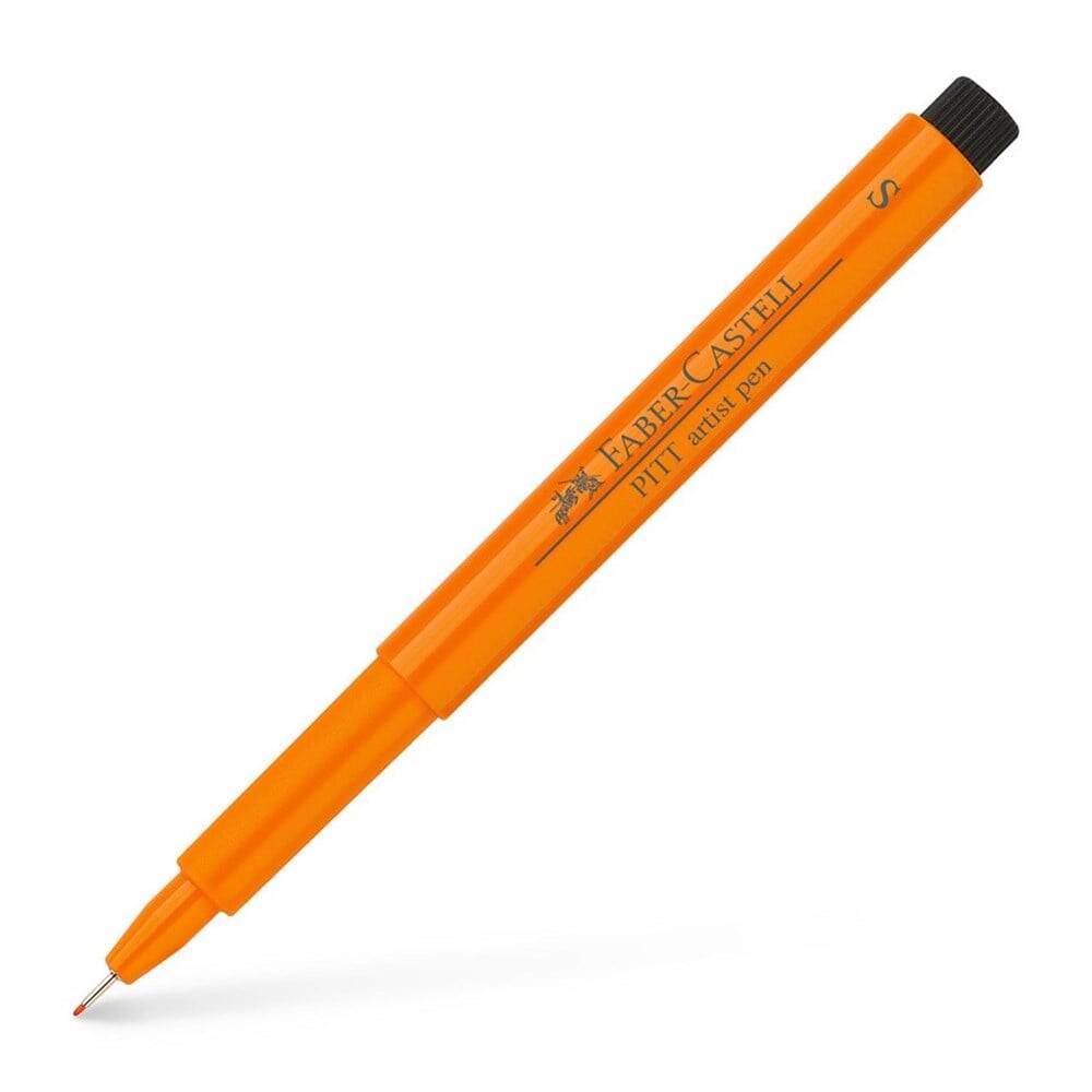 Faber Castell Pitt Artist Pen Çizim Kalemi 113 Turuncu F Uç