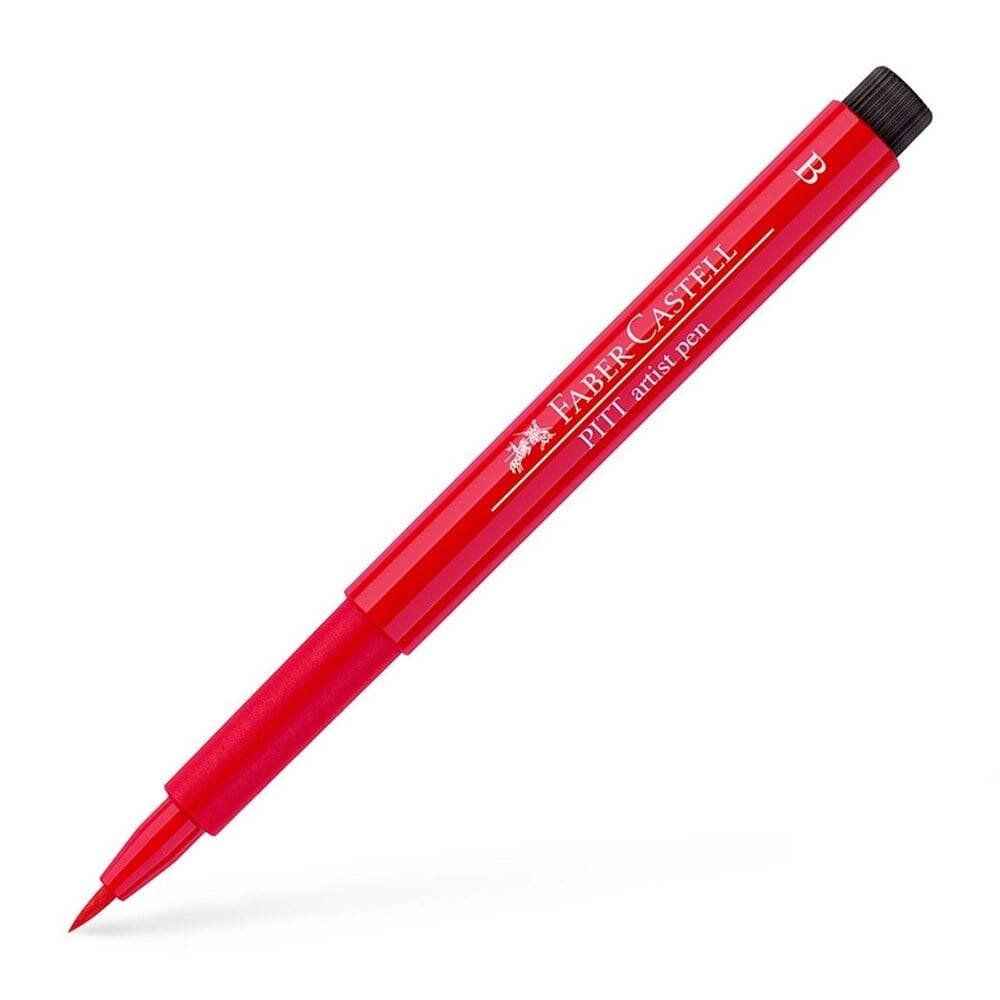 Faber Castell Pitt Artist Pen 121 Pale Geranium Red