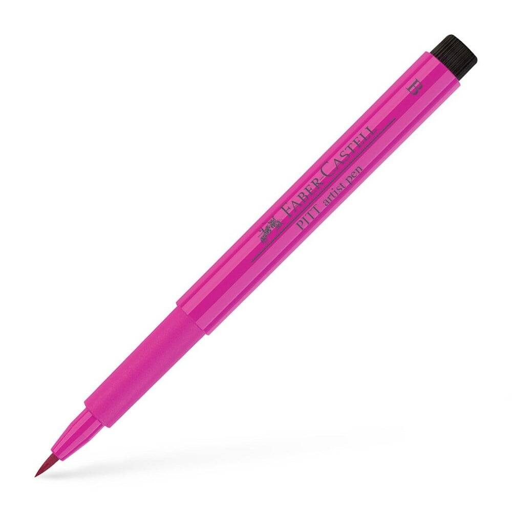 Faber Castell Pitt Artist Pen Çizim Kalemi 125 Morumsu Pembe Orta